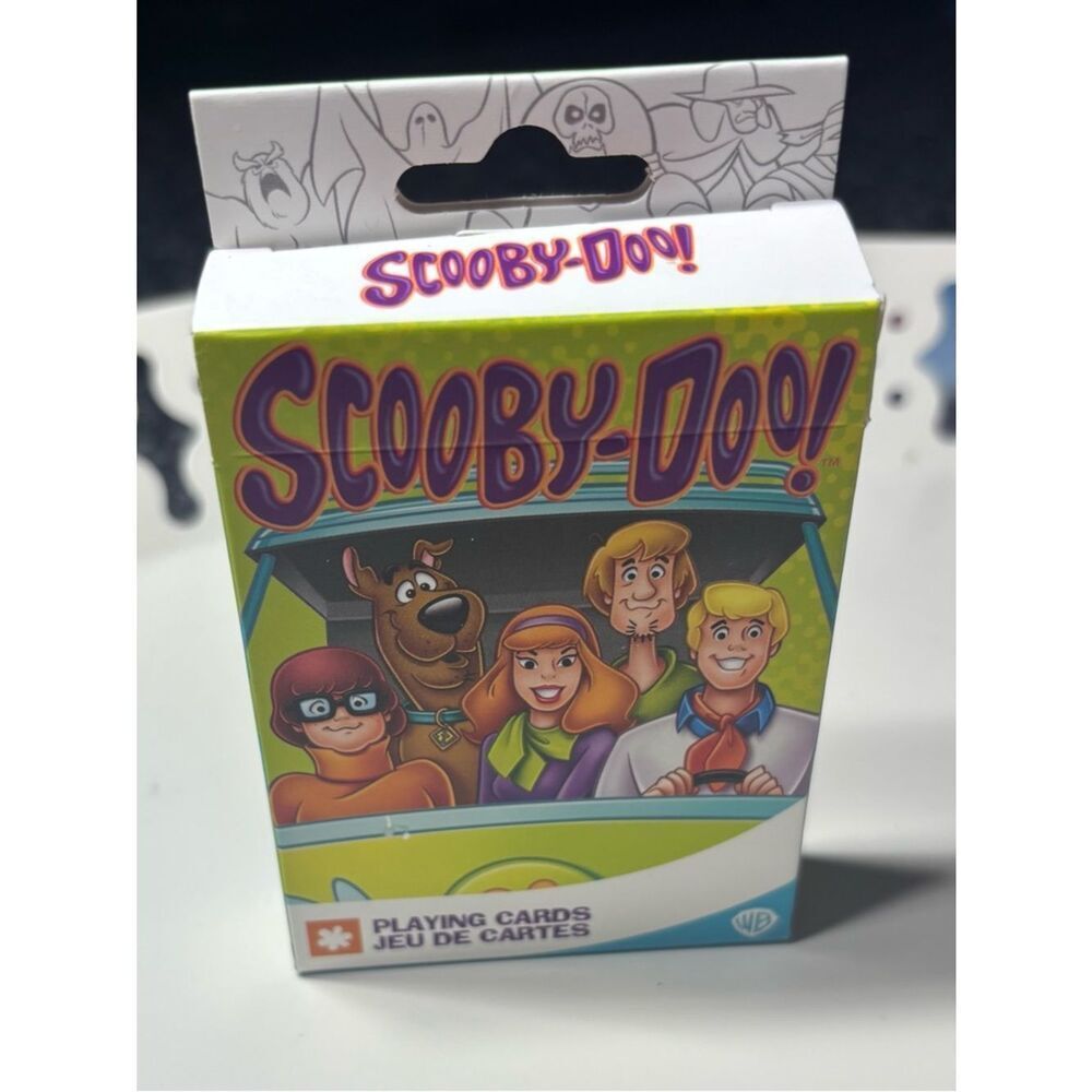 New Scooby-Doo! Playing Cards - Bright Green & Purple Box